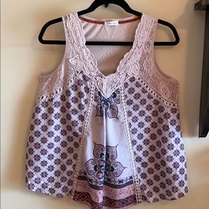 Skylar & Jade sleeveless Blousy Tank Top